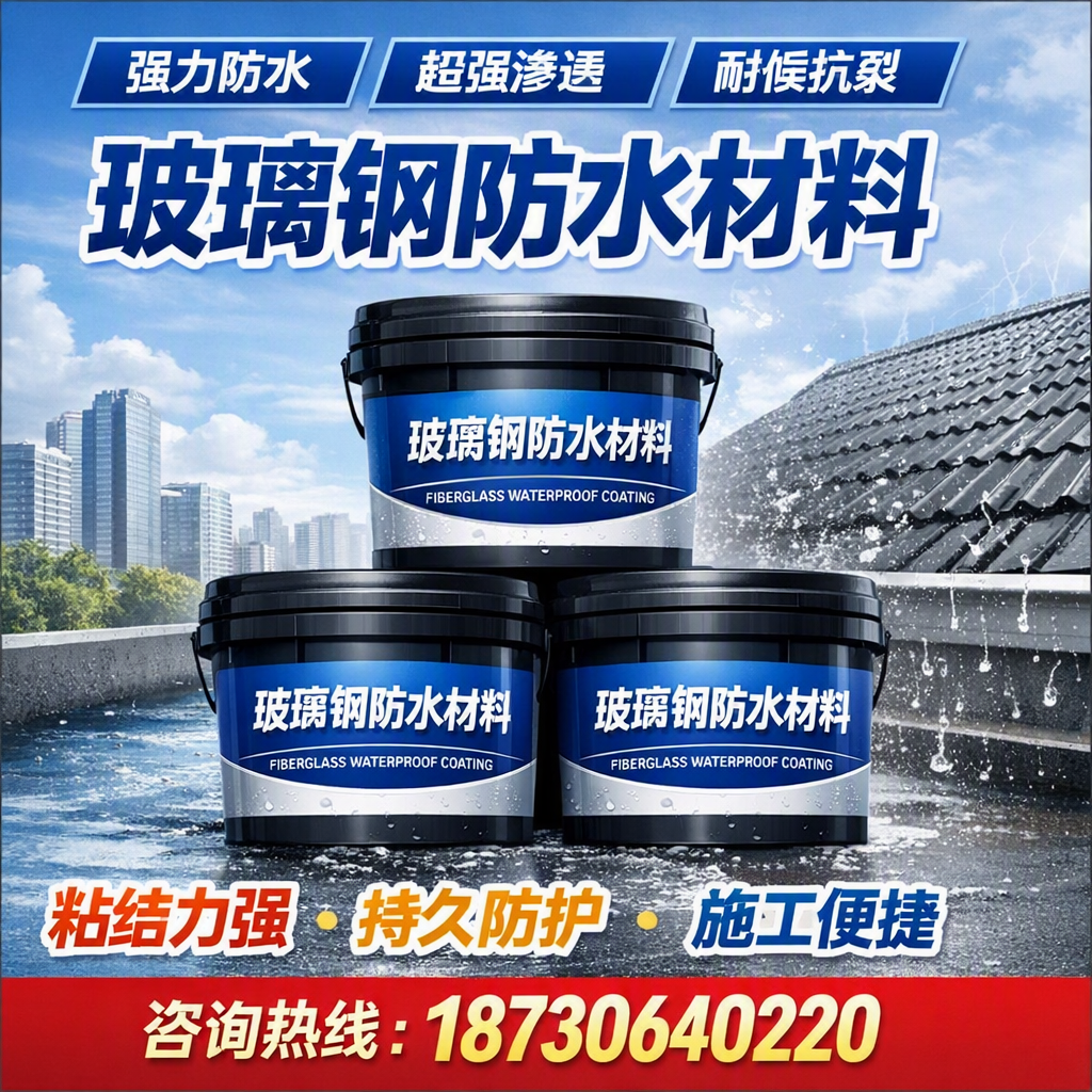 了解玻璃钢防水材料的市场趋势，吉林市 企业不可不知